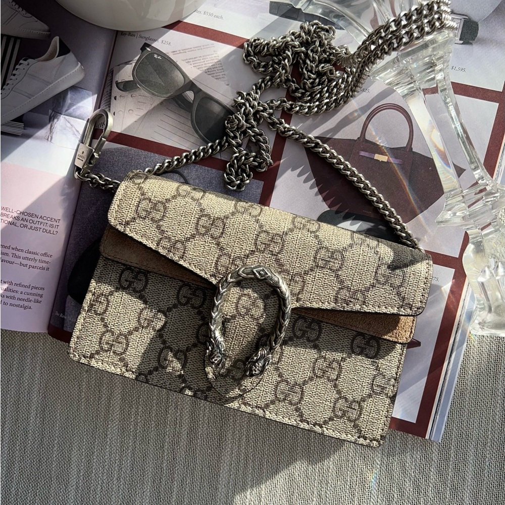 Gucci GG Supreme Dionysus Super Mini